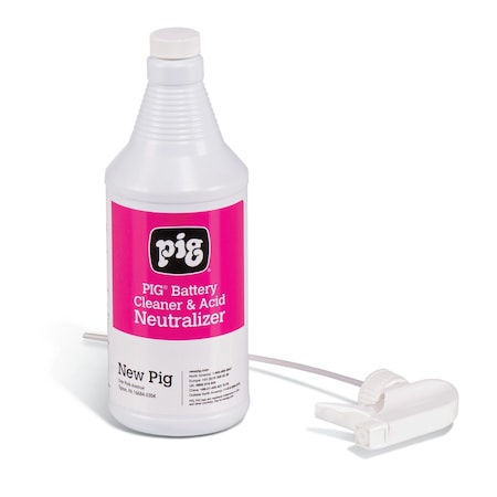 Battery Acid Neutralizer, 32 fl oz, PK12 MPN:CLN1002