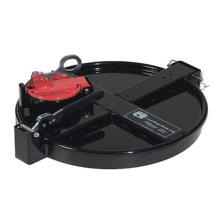 PIG Vapor-Control Latching Drum Lid, Black MPN:DRM1034-BK