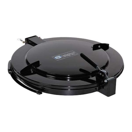 Outdoor Latching Drum Lid, Red MPN:DRM1111-RD