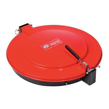 Latching Lid for Fluorescent Lamp, Red MPN:DRM1129-RD