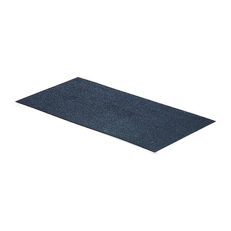 Traction Mat Black, 2 ft W x 4 ft L, 3/16 in Thick MPN:FLM5000-BK