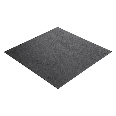 Traction Mat Black, 4 ft W x 4 ft L, 3/16 in Thick MPN:FLM5002-BK