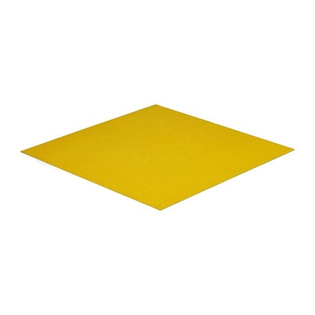 Traction Mat Yellow, 4 ft W x 4 ft L, 3/16 in Thick MPN:FLM5002-YW