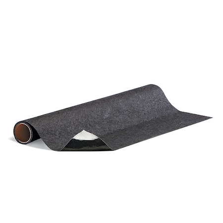 Entrance Mat, Polypropylene, 1/8 in Thick, Black, 3 ft W x 5 ft L MPN:GRP36209-BK