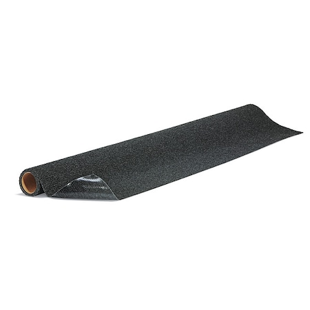 Entrance Mat, Polyester, 1/4 in Thick, Black, 4 ft W x 6 ft L MPN:GRP914X6-BK