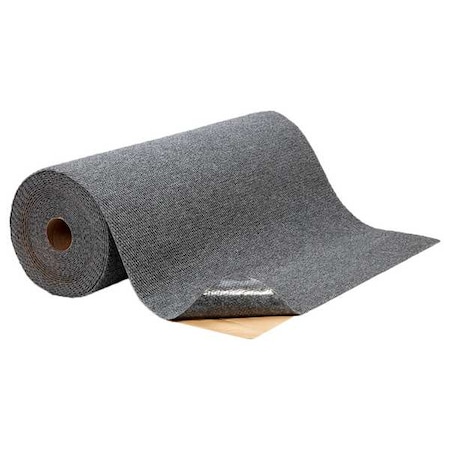 Carpet Protection Mat, Polyester, 1/8 in Thick, Gray, 3 ft W x 50 ft L MPN:GRPCP913X50-GY