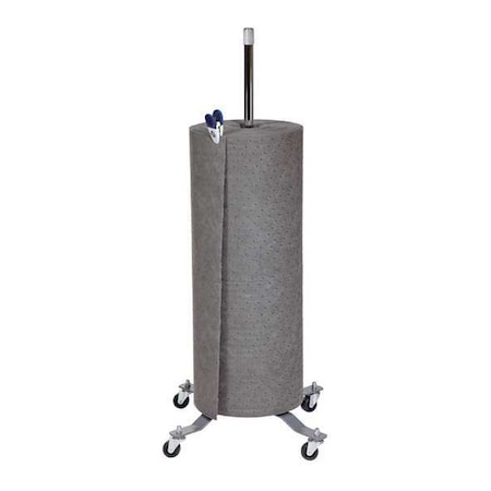 PIG Surgical Absorbent Mat Dispenser, Silver MPN:HC300