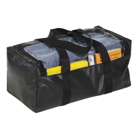 Spill Kit, 8 gal Volume Absorbed per Kit, Bag, Black, 52 MPN:KIT289