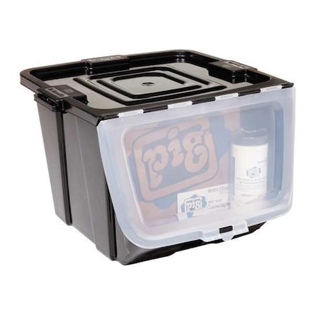 Spill Kit, 5 gal Volume Absorbed per Kit, Not Applicable Capacity, Box, Black, 20 MPN:KIT322
