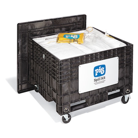 Spill Kit, 127 gal Volume Absorbed per Kit, Not Applicable Capacity, Chest, Black, 216 MPN:KIT404-01