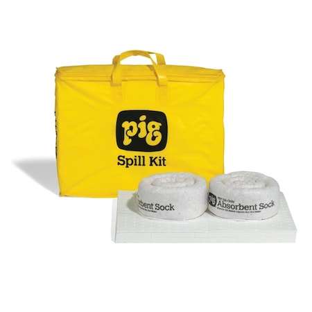 Spill Kit, 20 in L, Bag, 5 gal Absorbed MPN:KIT4100