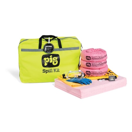 Spill Kit, 20 in L, Bag, 7 gal Absorbed MPN:KIT634