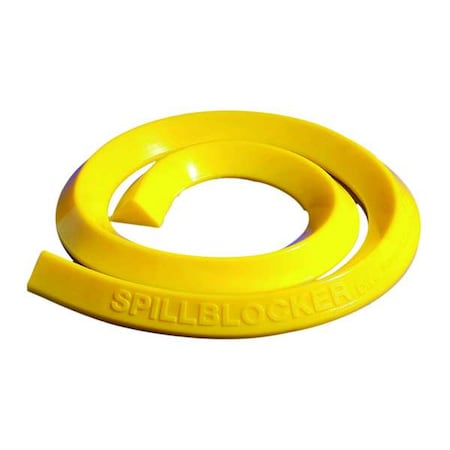 SpillBlocker Barrier Dike, Black, 4 In MPN:PLR204-BK
