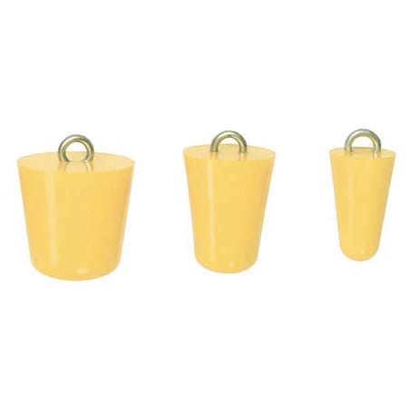 Drain Plug Kit, Yellow MPN:PLR207