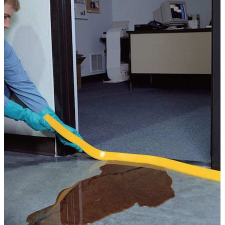 PIG Door Blocker Dike, Yellow, 2 in. MPN:PLR213
