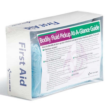 Body Fluid Clean Up Kit, Box, White MPN:PLS1013
