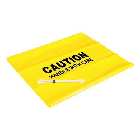 PIG Trash Can Liner, Yellow, Polyethylene, PK5 MPN:RFL999