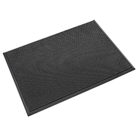 Sanitizing/Disinfecting Mat, 1/2 in Thick, 32 in W x 2 ft L, Black MPN:SAN200