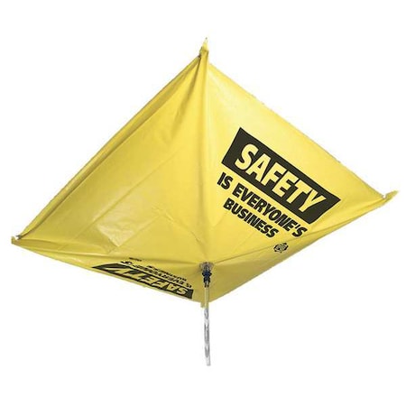 PIG Safety Message Roof Leak Diverter, 4 lb. MPN:TLS555-YW-81