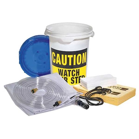 PIG Roof Leak Diverter Bucket Kit, 12 lb. MPN:TLS667-TR