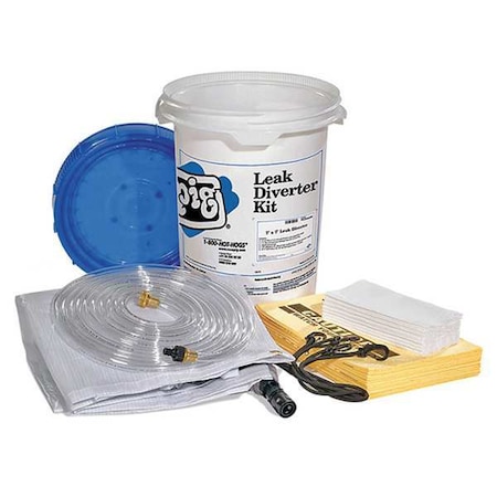 PIG Roof Leak Diverter Bucket Kit, 14 lb. MPN:TLS668-TR