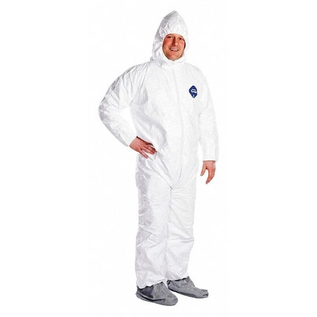 Coverall, White, Level D, L, PK25 MPN:WPL720-L