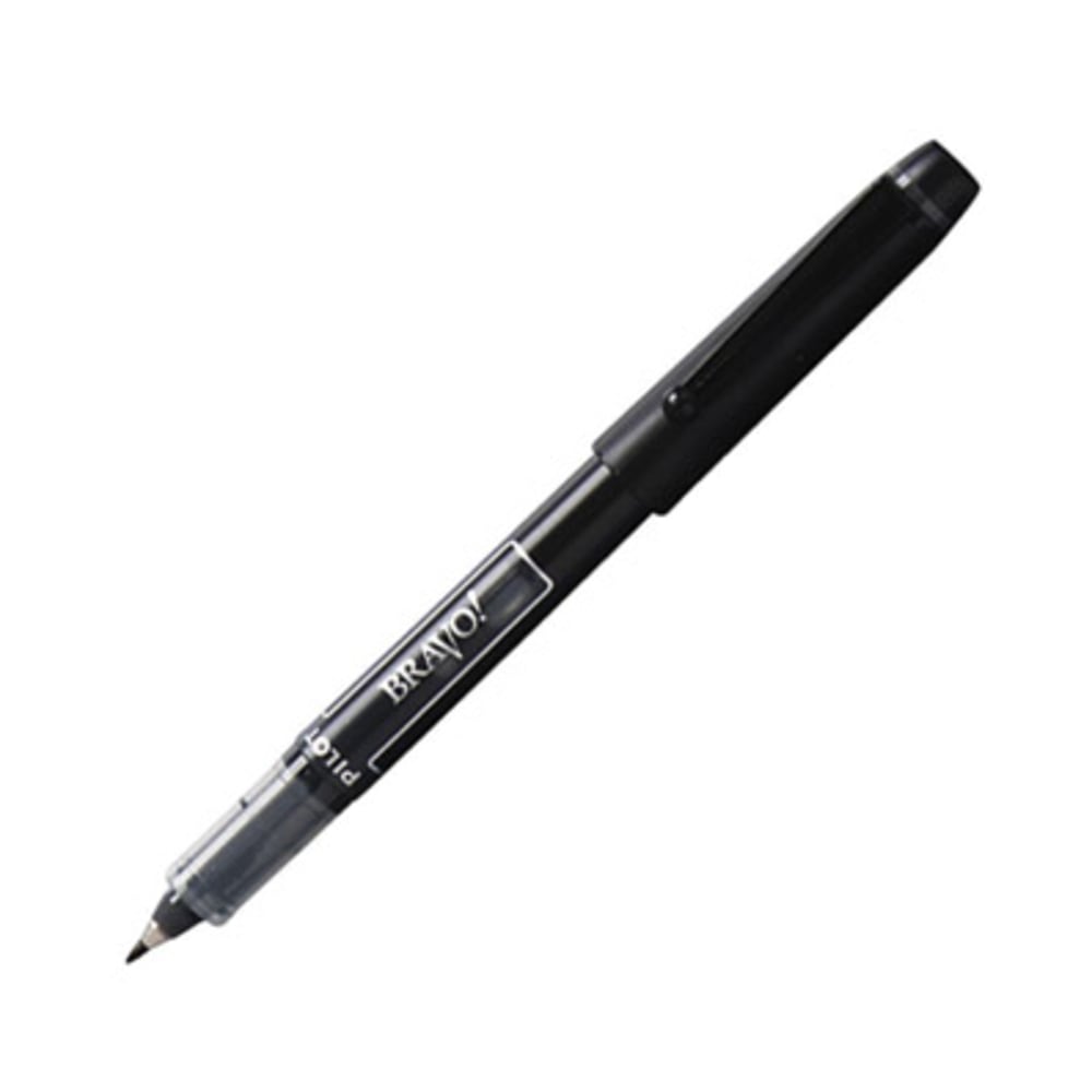 Pilot Marker Pens - Bold Pen Point - Black - Black Barrel - 1 Each MPN:11034