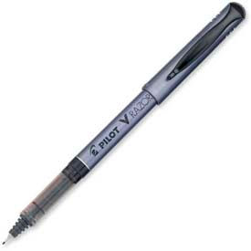 Pilot® V Razor Point Marker Pen Extra Fine Black Ink Dozen 11020