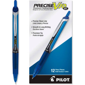 Pilot® Precise V10RT Retractable Roller Ball Pen Bold 1 mm Blue Ink/Barrel Dozen 13453