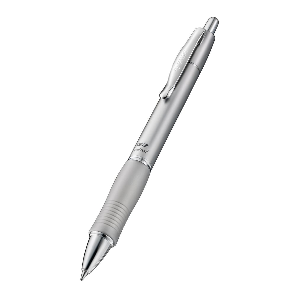 Pilot G2 Limited Retractable Gel Ink Roller Pen, Fine Point, 0.7 mm, Assorted Barrels, Black Ink MPN:31152