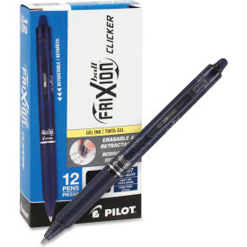 Pilot® Erasable Retractable Gel Pens - Navy Ink - Navy Blue Barrel - Dozen 31457