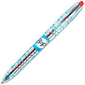 Pilot® B2P Bottle-2-Pen Recycled Retractable Gel Ink Pen Red Ink .7mm Dozen 31602