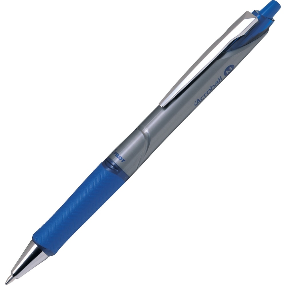 Pilot Acroball Pro Hybrid Ink Ballpoint Pen - Medium Pen Point - 1 mm Pen Point Size - Refillable - Retractable - 31911 MPN:PIL31911