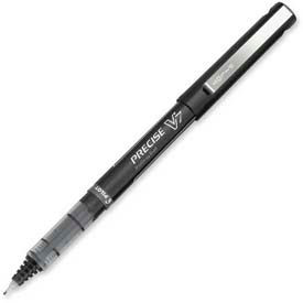 Pilot® Precise V7 Rolling Ball Pen Non-Refillable Fine 0.7mm Black Ink Dozen 35346