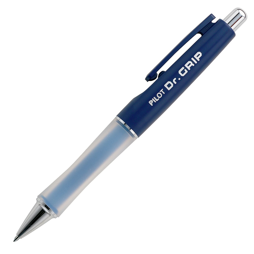 Pilot Dr. Grip Retractable Ballpoint Pen, Medium Point, 1.0 mm, Blue Barrel, Blue Ink MPN:36101