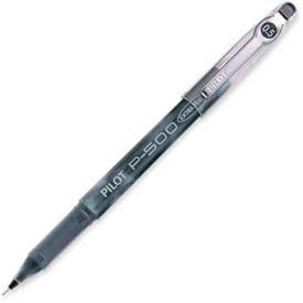 Pilot® Precise P-500 Gel Rollerball Pen Extra Fine 0.5mm Black Barrel/Ink Dozen 38600