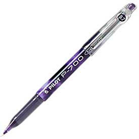 Pilot® Precise P-700 Gel Rollerball Pen Fine 0.7mm Purple Barrel/Ink Dozen 38621