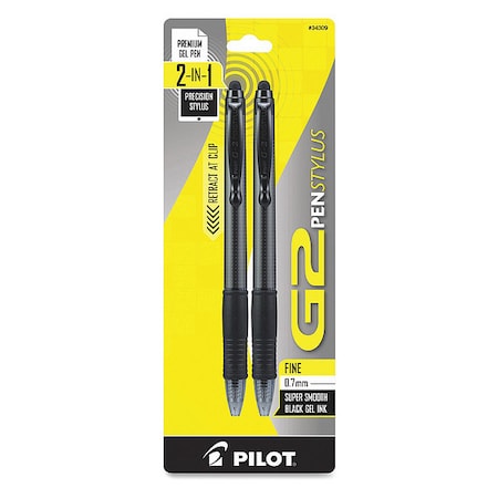 Pen, Stylus, G2, Fine, Blk, PK2 MPN:34309
