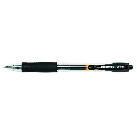 Gel Roller Ball Pen, Extra Fine 0.5 mm, Black PK12 MPN:PIL31002