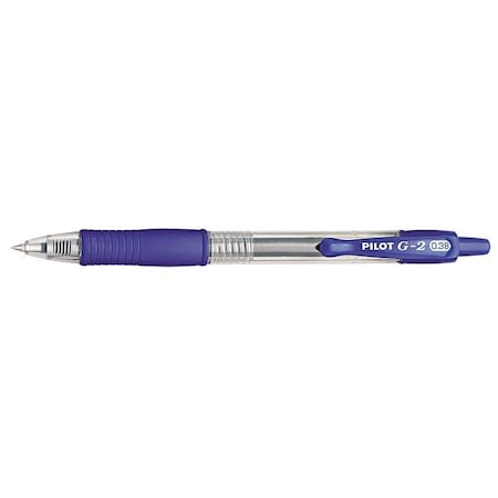 G2 Roller Ball Gel Pen, Extra Fine 0.38 mm, Blue PK12 MPN:PIL31278