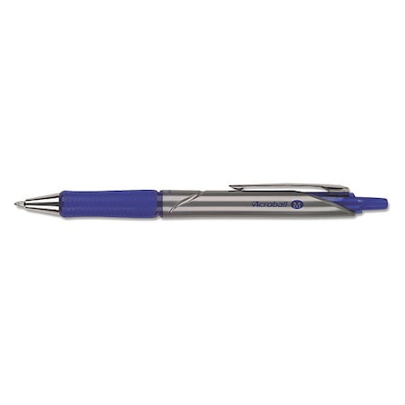 Acroball Pro Advanced Ink Hybrid Gel Pen, Retractable, Medium 1 mm, Blue, PK12 MPN:PIL31911