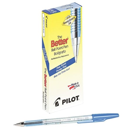 Stick Pen, Fine 0.7 mm, Blue PK12 MPN:PIL36011