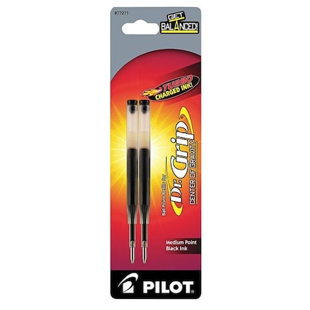 Pen Ink Cartridge Set, Black, PK2 MPN:PIL77271