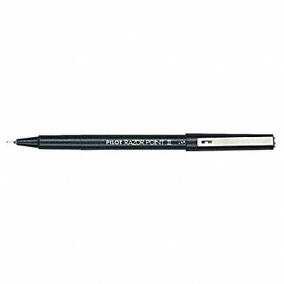 Marker Pen Black Ultra Fine PK12 MPN:PIL11009