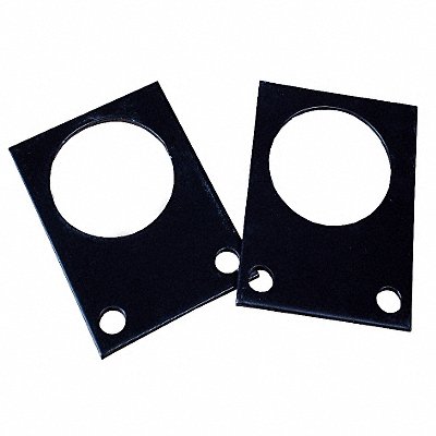 Scale Floor Anchor Plate Black 6 in PK2 MPN:101013
