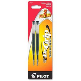 Pilot® Refill For Dr. Grip Center Of Gravity Pen Medium Black Ink 2/Pack 77271