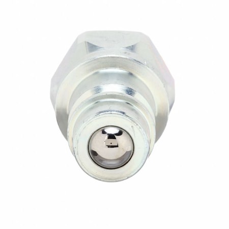 Hydraulic Quick Connect Hose Coupling, Steel Body, Ball Lock, 3/4