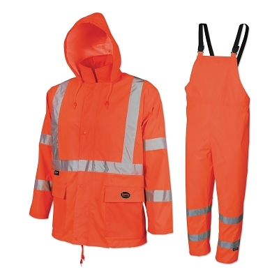 5618U Hi-Viz Rainsuit Orange MPN:V1080350U-4XL