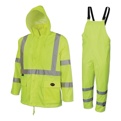 5619U Hi-Viz Rainsuit Green MPN:V1080360U-XL