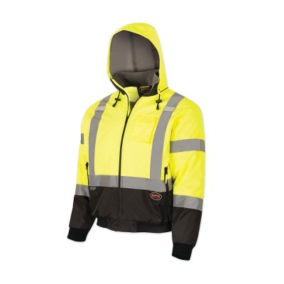 5208AU Hi-Vis Insulatedsafety Bomber Jacket Yel MPN:V1130560U-M